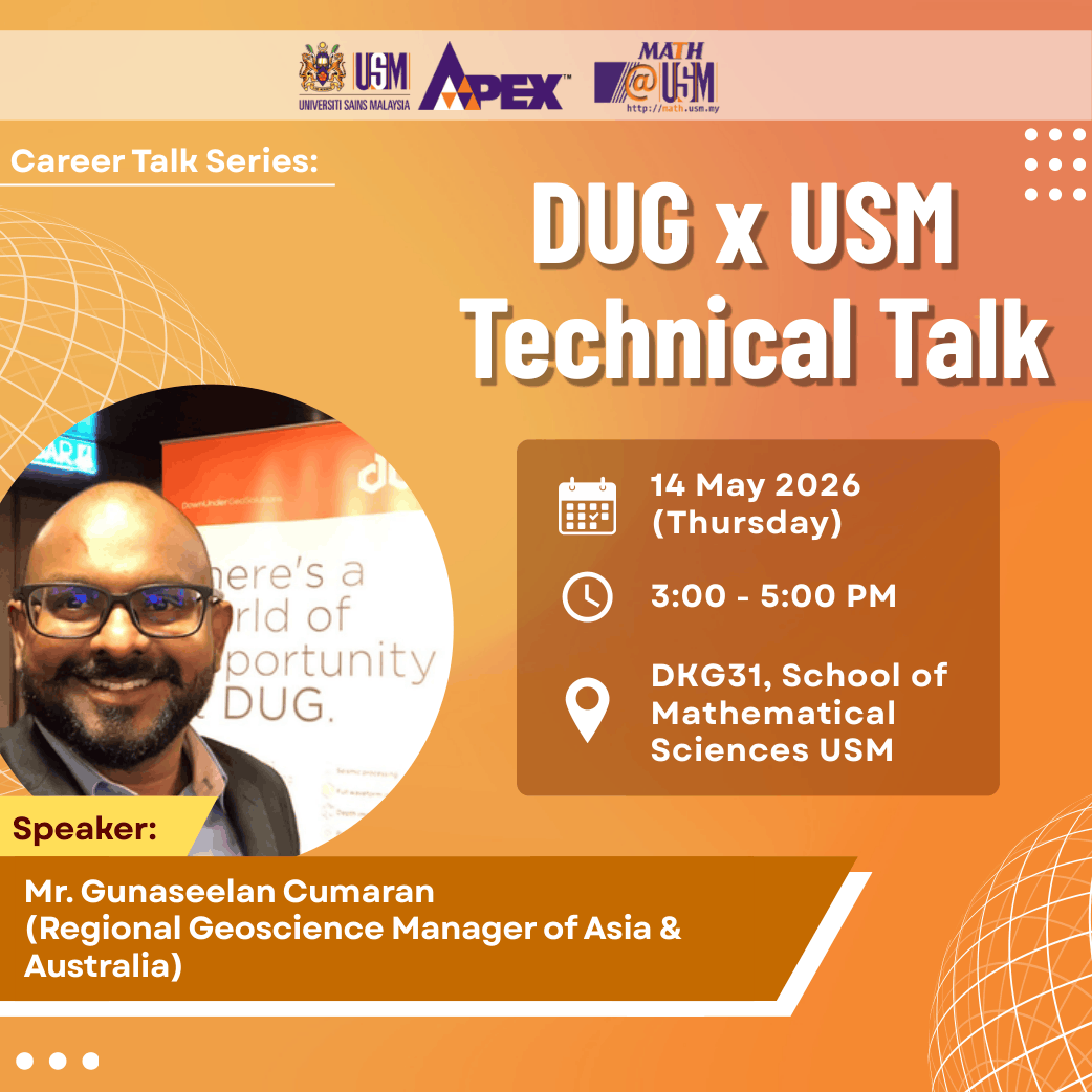 20260514 DUG x USM Technical Talk Poster edited 1